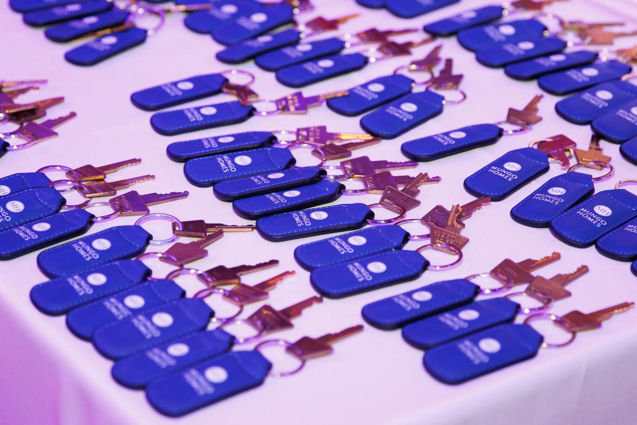 Keys laid out on the table
